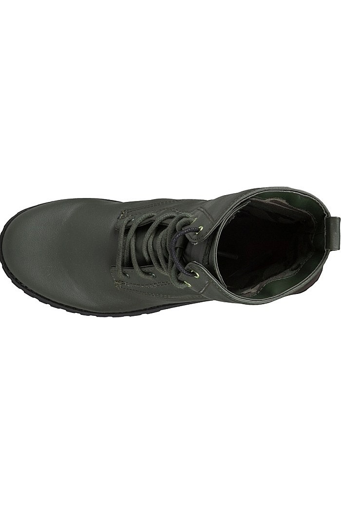 Adidas Neo Military - дамски ботуши от естествена кожа